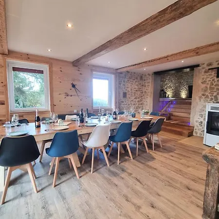 Familial En Pierres Avec Jardin Et Animaux Acceptes - Fr-1-496-317 * Le Cergne