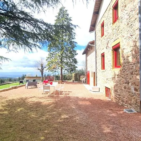Familial En Pierres Avec Jardin Et Animaux Acceptes - Fr-1-496-317 Le Cergne